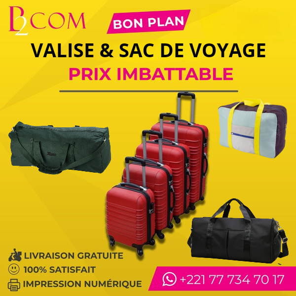Valise et sac de voyage