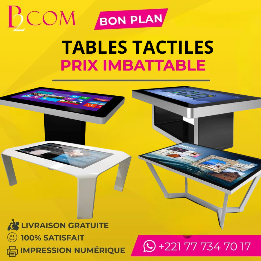 Tables Tactiles
